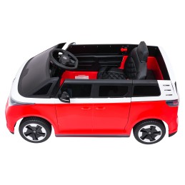 Pojazd Volkswagen ID BUZZ Czerwony