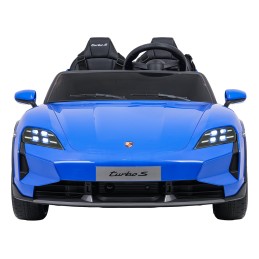 Pojazd Porsche Taycan Turbo S Niebieski