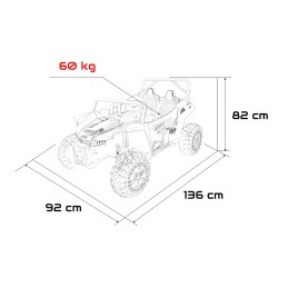 Pojazd Buggy Arctic Cat WILDCAT XX Zielony