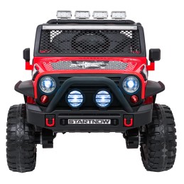 Pojazd Jeep BEAST 4x4 Czerwony