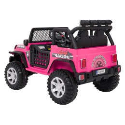 Pojazd Jeep BEAST 4x4 Różowy