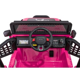 Pojazd Jeep BEAST 4x4 Różowy