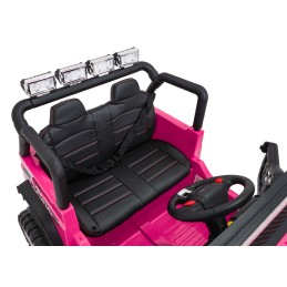 Pojazd Jeep BEAST 4x4 Różowy