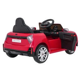Pojazd Mini Cooper Czerwony