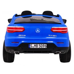Auto Mercedes GLC 63S dla dzieci - Niebieski SUV + Napęd 4x4