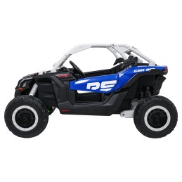 Pojazd Buggy Maverick Turbo RR Koła Niebiesko-Szary