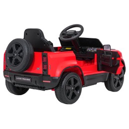 Pojazd Land Rover Defender Czerwony