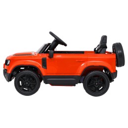Pojazd Land Rover Defender Pomarańczowy