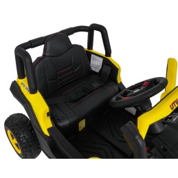 Pojazd Buggy Madman UTV-MX Żółty