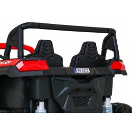 Buggy ATV Racing dla 2 dzieci Czerwony + Napęd 4x4 + Pilot + Wolny Start + MP3 LED