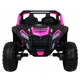 Buggy ATV Racing dla 2 dzieci Różowy + Napęd 4x4 + Pilot + Wolny Start + MP3 LED