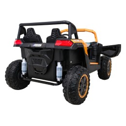 Buggy ATV Racing dla 2 dzieci Złoty + Napęd 4x4 + Pilot + Wolny Start + MP3 LED