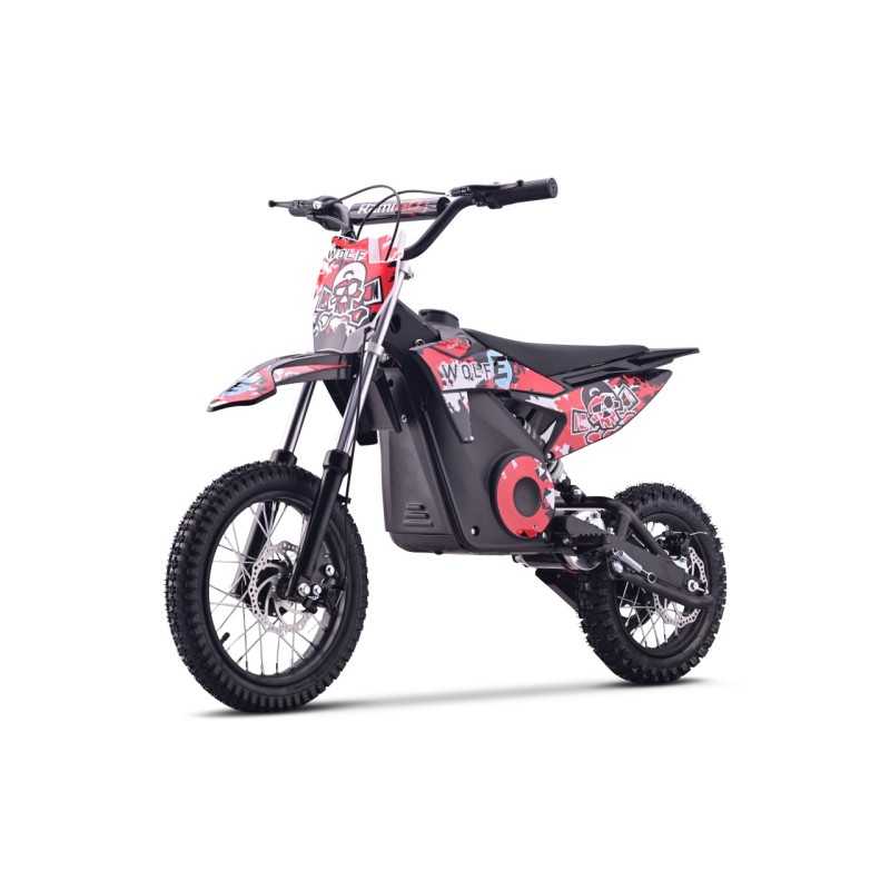 Pojazd Motor Elektryczny WOLF-E Czerwony