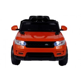 Autko Start Run na akumulator, Pomarańczowy SUV + Pilot