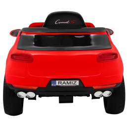 Autko Turbo-S na akumulator dla dzieci Czerwony Suv + Pilot