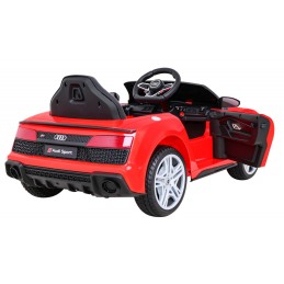 Audi R8 LIFT Samochodzik na akumulator Czerwony