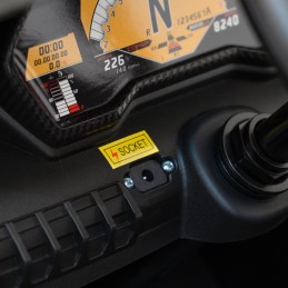 Auto Lamborghini Aventador SV na akumulator dla 2 dzieci Czerwony + Pilot 2,4 GHz + Pianka EVA + Audio LED