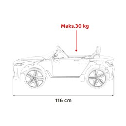 BMW i4 na akumulator dla dzieci Złoty