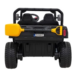 Auto Pick-Up Speed 900 dla dzieci Czarny + Napęd 4x4 + Ruchomy kiper