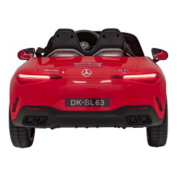 Pojazd Mercedes Benz AMG SL63 Czerwony