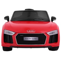 Audi R8 Spyder na akumulator Lakier Czerwony + Pilot