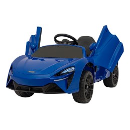 McLaren Artura na akumulator dla dzieci Niebieski + Napęd 4x4 + Pilot + Wolny Start + EVA + Audio LED