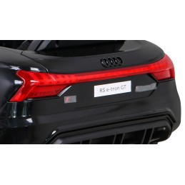 Audi RS E-Tron GT na akumulator Czarny + Pilot + Napęd 4x4 + Radio MP3 + LED + EVA