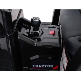 Pojazd MEGA Traktor D68 Z Przyczepką Żółty
