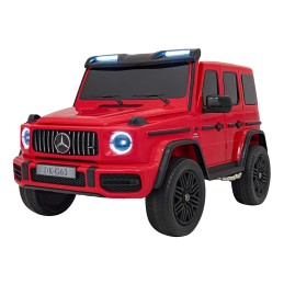 Pojazd Mercedes Benz G63 AMG XXL STRONG Czerwony