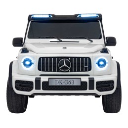 Pojazd Mercedes Benz G63 AMG XXL STRONG MP4 Biały