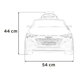 Pojazd Audi SQ8 Żółty