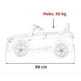 Pojazd Audi SQ8 Szary