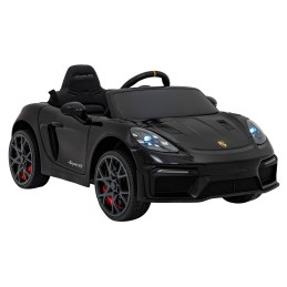 Pojazd Porsche Spyder RS 718 Czarny