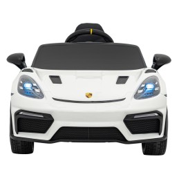 Pojazd Porsche Spyder RS 718 Biały sportowy samochód
