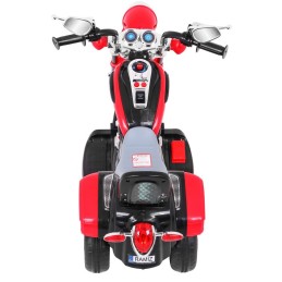 Motorek Chopper NightBike Czerwony