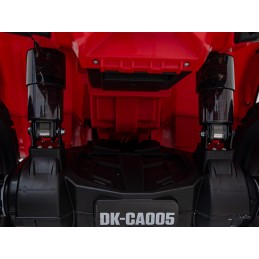 Quad Can Am Outlander ATV z Pilotem Czerwony