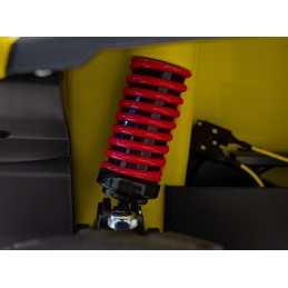 Quad Can Am Outlander ATV z Pilotem Żółty