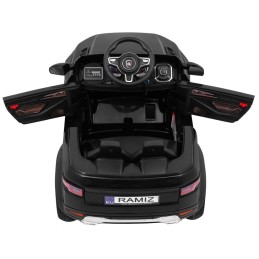 Autko Rapid Racer elektryczne dla dzieci, Czarny SUV + Pilot