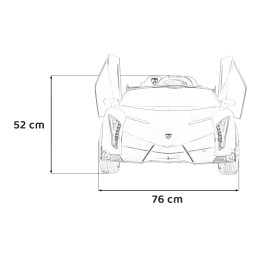 Pojazd Lamborghini Veneno Biały