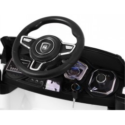 Autko Rapid Racer elektryczne dla dzieci, Pomarańczowy SUV + Pilot