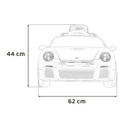 Pojazd RUF CTR3 Czerwony