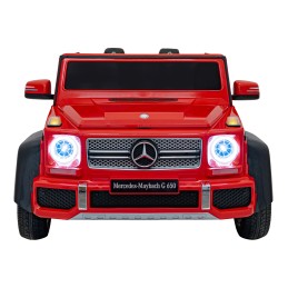 Pojazd Mercedes Benz MAYBACH G650 STRONG Czerwony