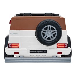 Pojazd Mercedes Benz MAYBACH G650 Biały