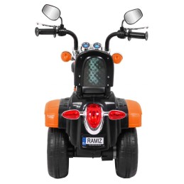 Motorek Chopper NightBike Pomarańczowy