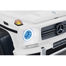 Pojazd Mercedes Benz MAYBACH G650 Biały