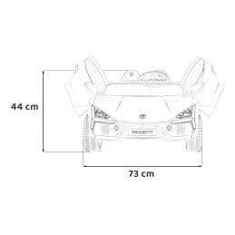Pojazd Lamborghini Revuelto XL Czerwony