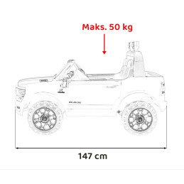 Pojazd RAM 3500 Policja Czarny