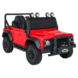 Pojazd Land Rover Defender 110 SVX Concept Czerwony