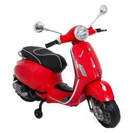 Pojazd Skuter Vespa ROMA Czerwony