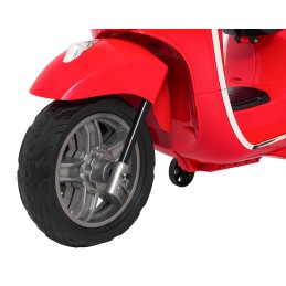 Pojazd Skuter Vespa ROMA Czerwony